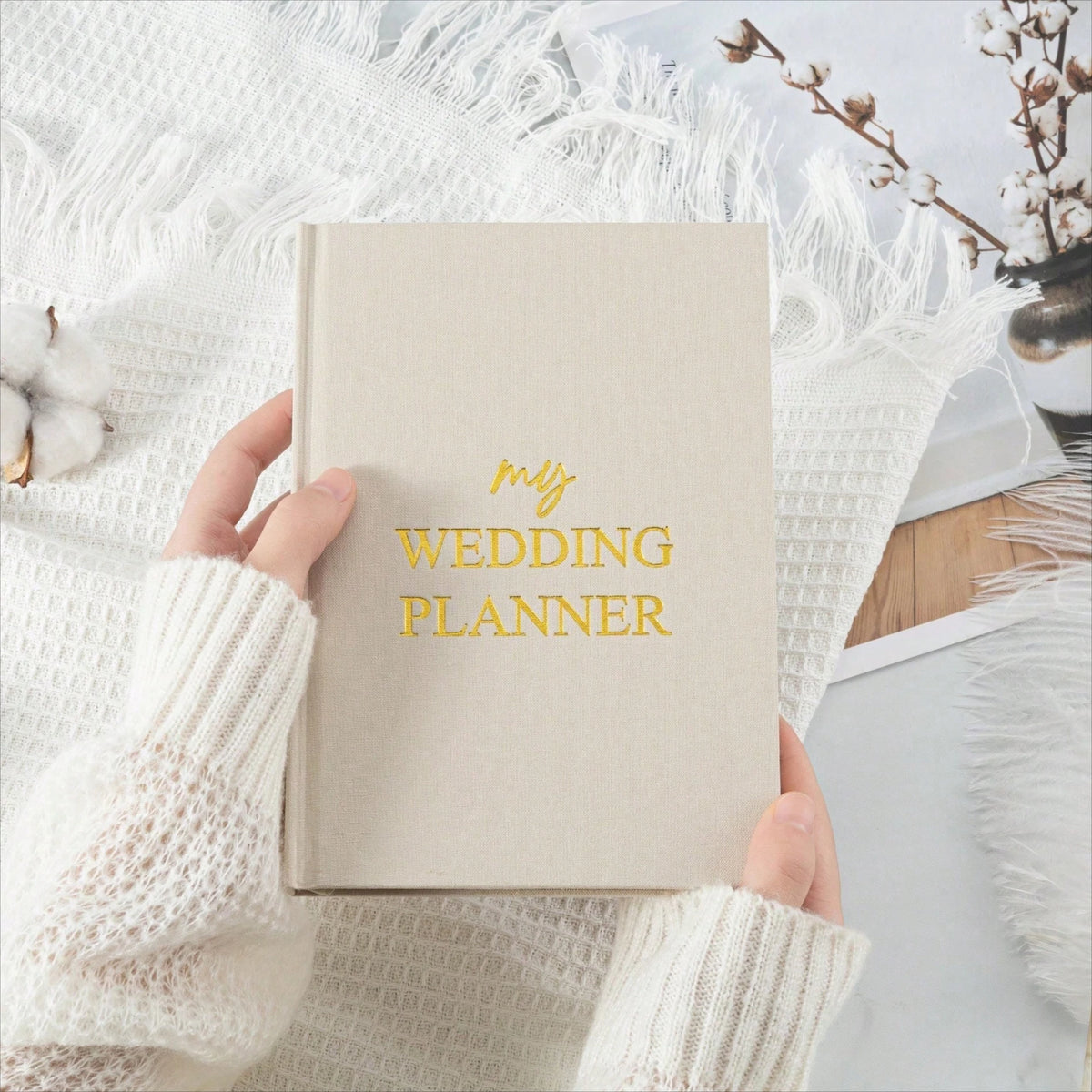 Agenda Planificateur de Mariage – Couverture Rigide 164 pages