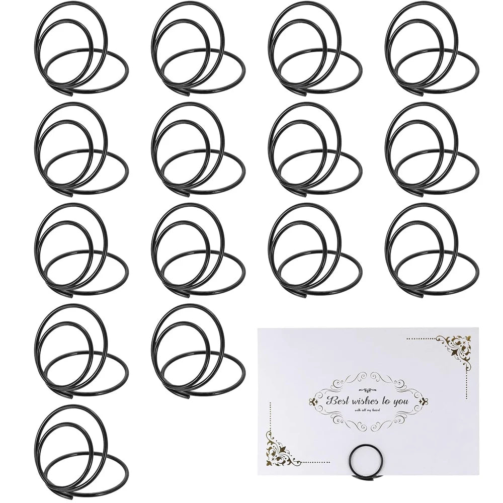 Porte-Numéros de Table Dorés – Lot de 10