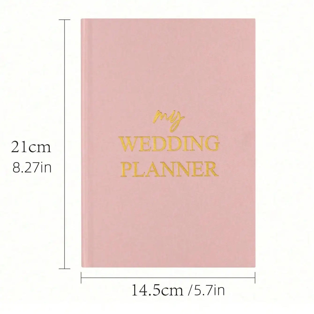 Agenda Planificateur de Mariage – Couverture Rigide 164 pages
